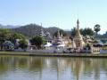 IMGP1664 Temple by the lake at Mae Hong Son